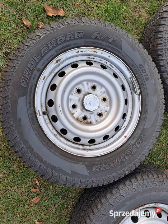 Mitsubishi L200 07r koła opony 21570R16 Yokohama Myślibórz