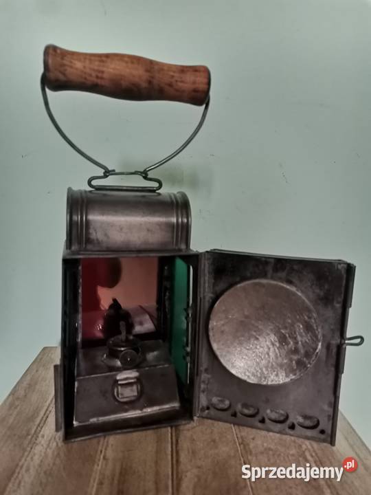 Lampa kolejowa z lat 30 tych Kraków