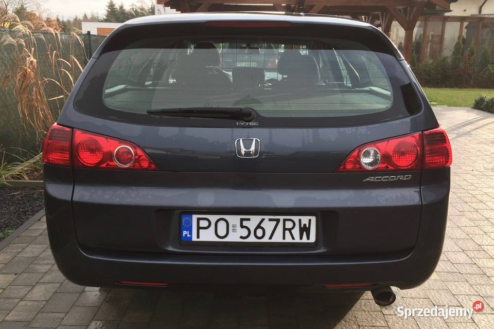Honda Accord VII Kombi 2004 benzyna 20 klimatyzacja Plewiska