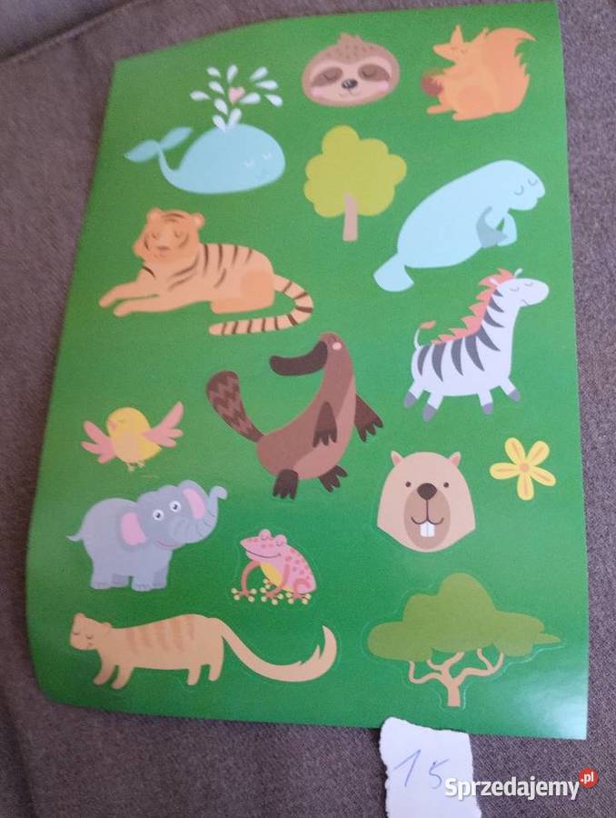 Naklejki zwierzęta 1 Siemiatycze