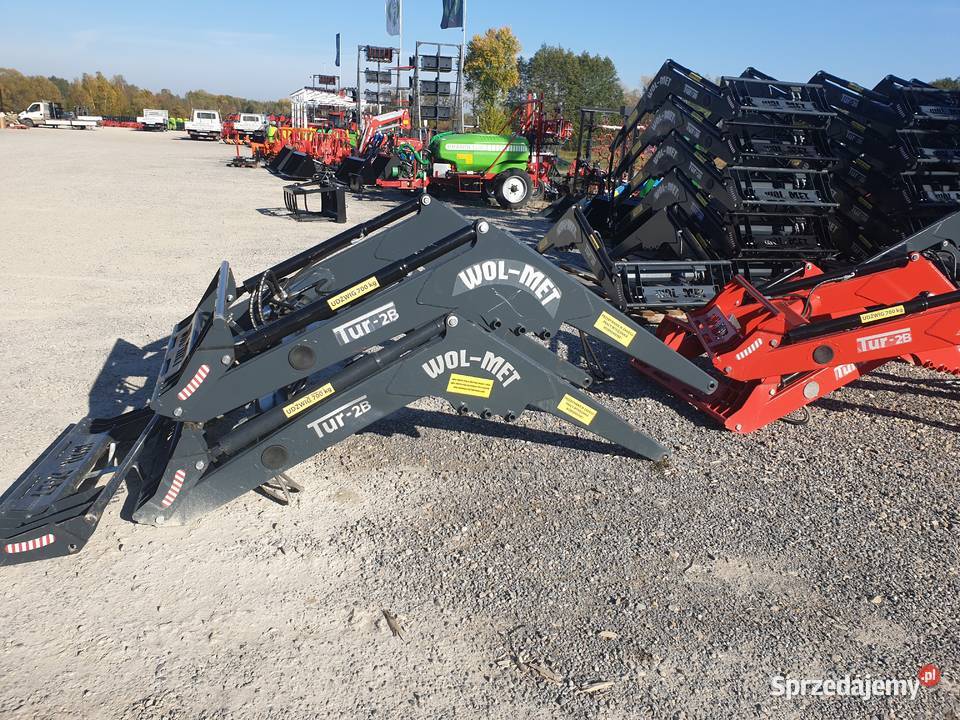 Ładowacz czołowy tur WolMet nowy do Zetor 7211 dolnośląskie Paprotki sprzedam