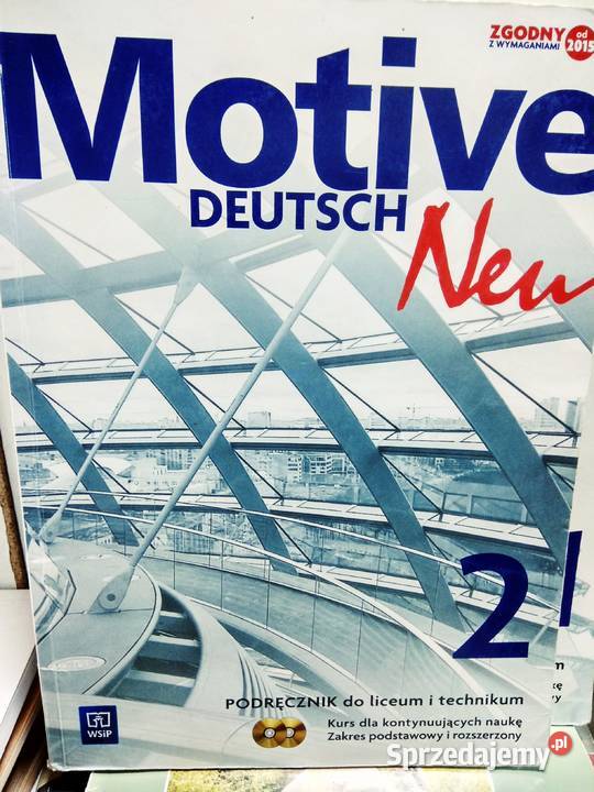 Motive deutsch 2 podręcznik outlet niemiecki mazowieckie Warszawa