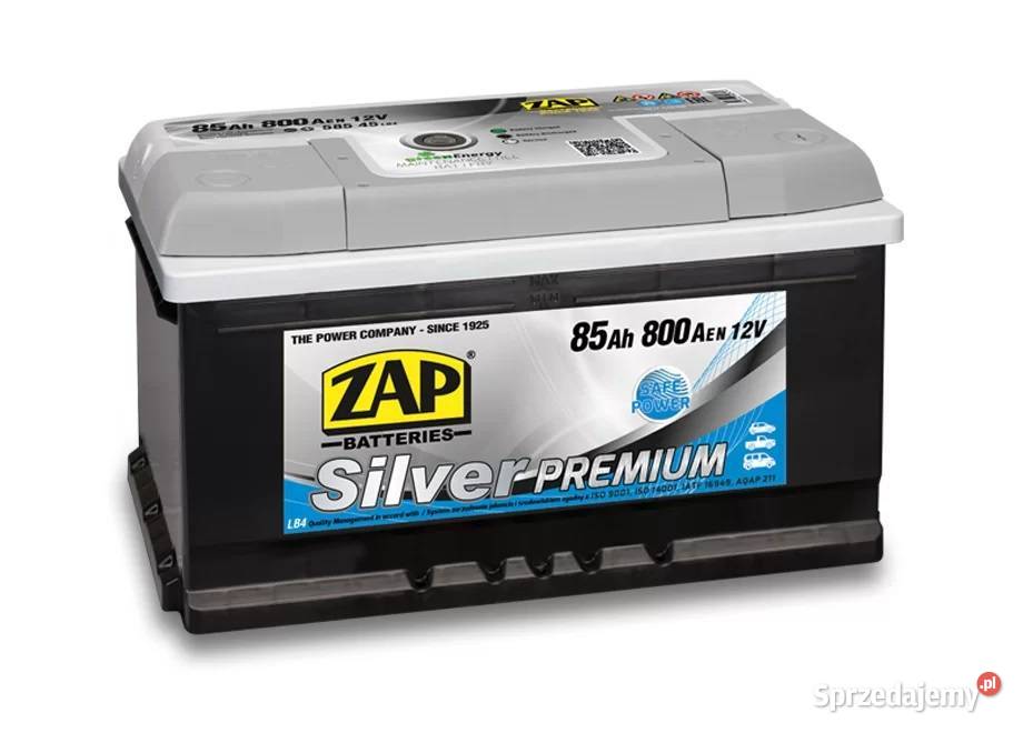 Akumulator Zap Silver Premium 85Ah 800A łódzkie