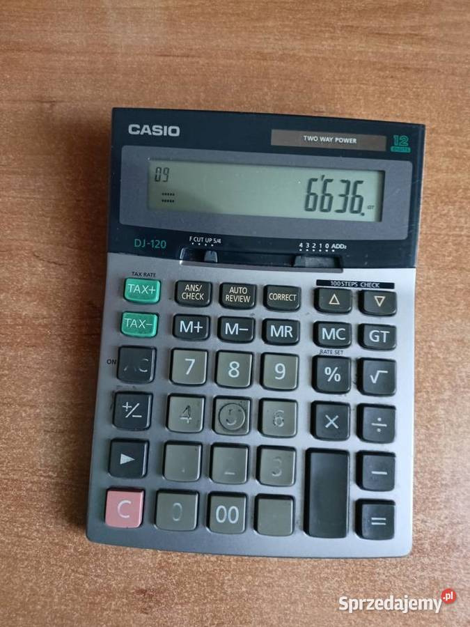 Kalkulator CASIO DJ120D Plus Tarnobrzeg