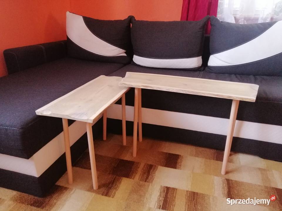 Dębowy stolik kawowy duży Łódź
