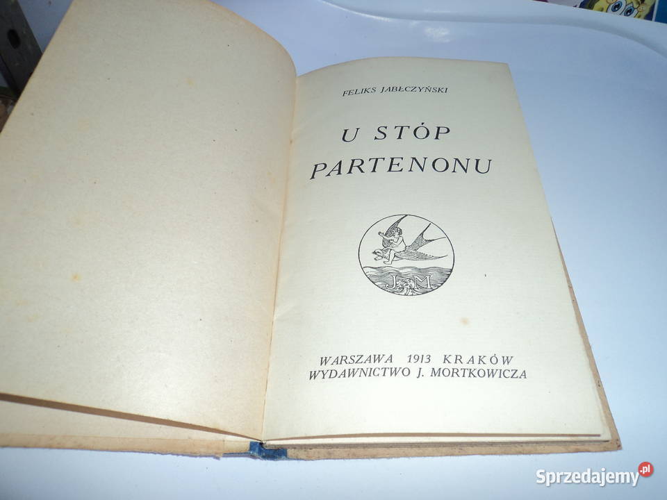 U Stóp Partenonu Feliks Jabłczyński 1913r Nowy Sącz