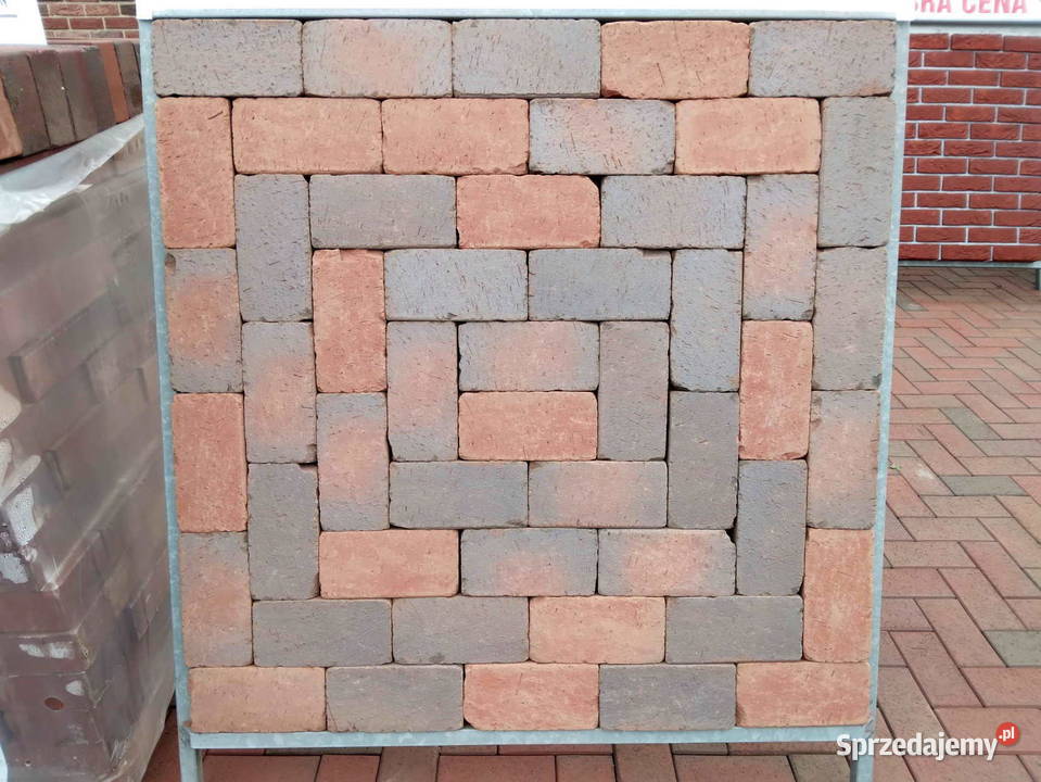 Bruk ceramiczny postarzany ANTICA czerwony wielkopolskie Baranowo sprzedam