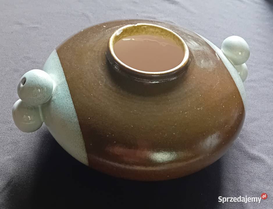 Wazon w stylu Brusel Czechosłowacja Kravsko lata Porcelana i szkło Koźminek sprzedam