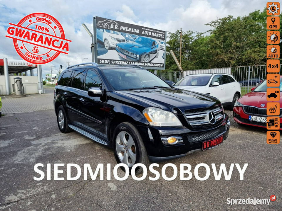 Mercedes GL 450 47 V8 Benzyna 340 4x4 Klima Słupsk