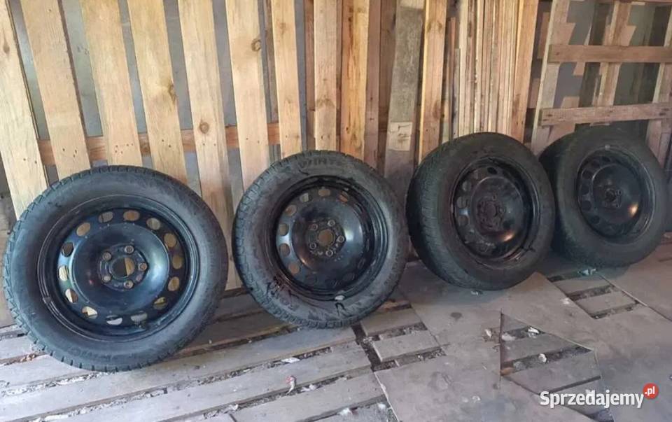 Koła felgi z oponami zimowymi 20555R16 plus Tychy