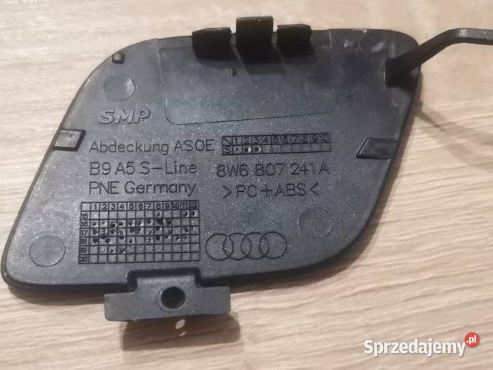 AUDI S5 A5 B9 8W6 SLINE 1620 ZAŚLEPKA HAKA PRZÓD Pozostałe wielkopolskie Międzychód