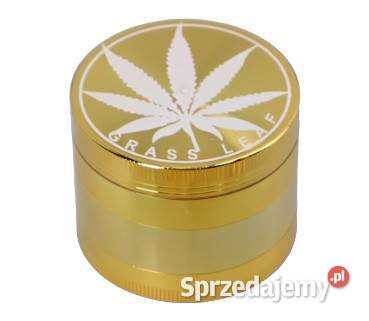 Złoty Metalowy Młynek Do Tytoniu Cbd Gentelo Ostrowy nad Okszą sprzedam