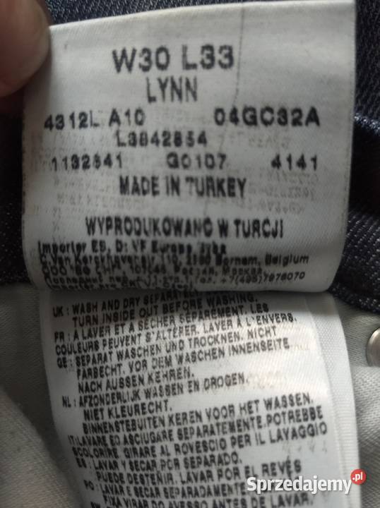 Dżinsy damskie LEE LYYN