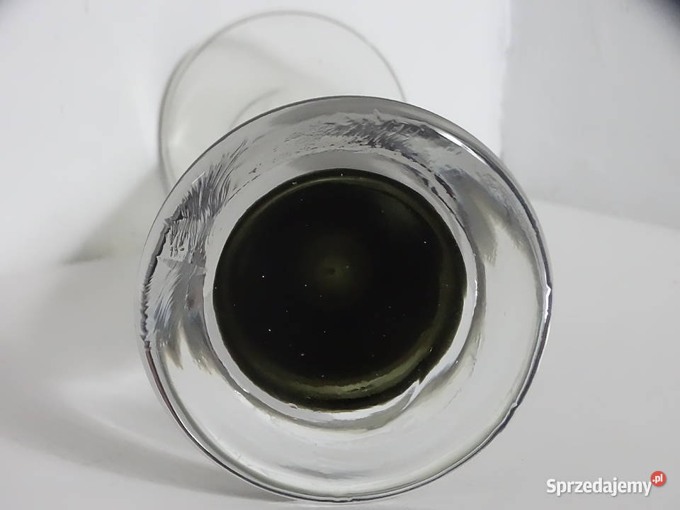 Vintage Wazon Artystyczny Szkło Dmuchane Ustnie Biłgoraj sprzedam