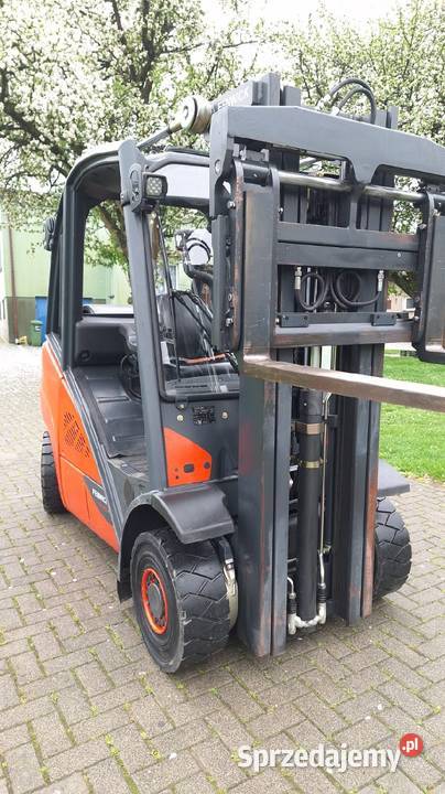 Linde H25 z 2016r Triplex przesuw wózek widłowy Irządze