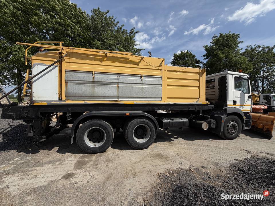 MAN 6x4 pługopisakarka auto specjalne zimowe Parczew