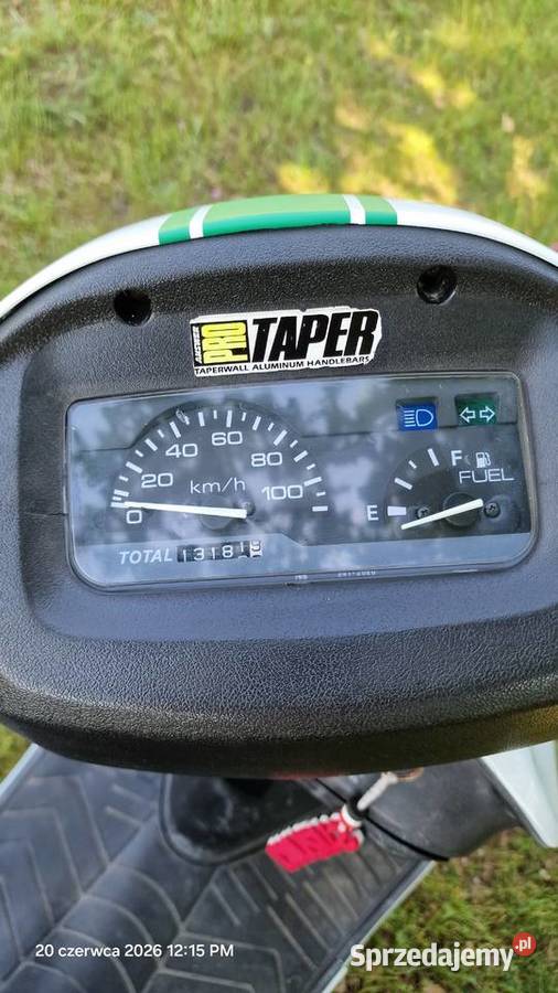 Skuter Suzuki AN125 Na Kat B nieuszkodzony Gubin