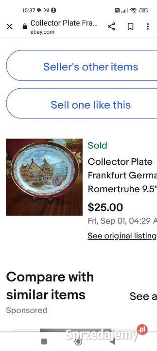 Patera kolekcjonerska porcelana Kleiber Wrocław sprzedam