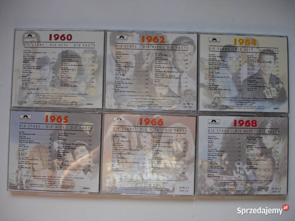 Płytv CD z lat 60tych 19601968 Zielona Góra