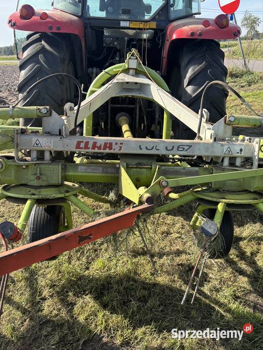 Przetrząsarka Claas volto 670 Sobiesęki Trzecie