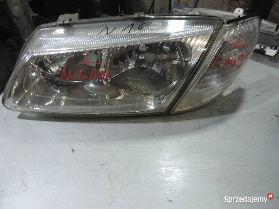 Nissan Almera N16lampa lewa przednia Nowy Sącz