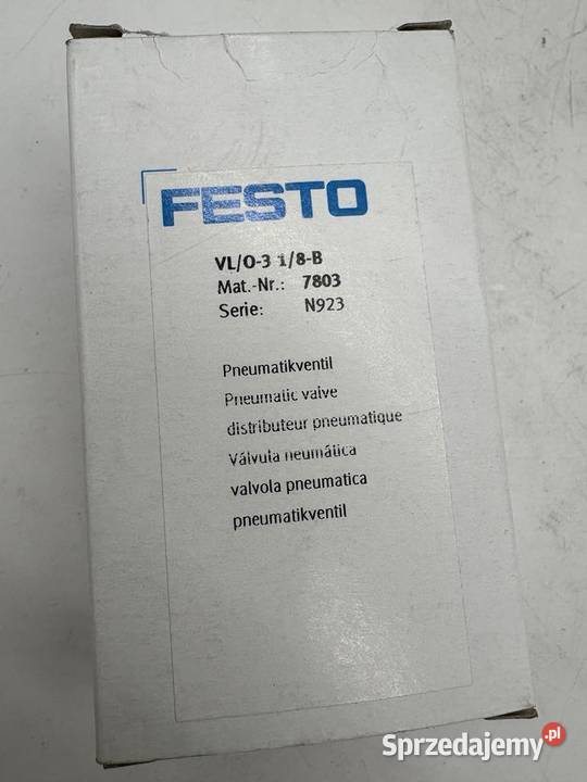 Festo VLO318B 7803 Elektrozawór Warszawa