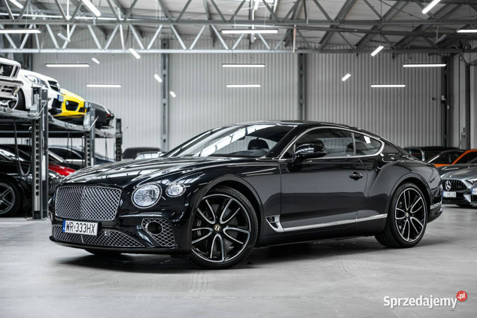 Bentley Continental GT GT 60 W12 Bezwypadkowy czarny