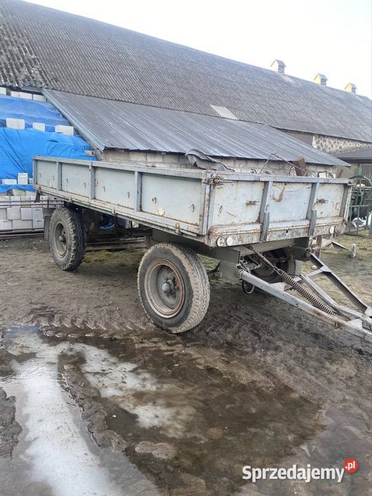 Przyczepa sztywna d46 Przyczepy rolnicze podlaskie