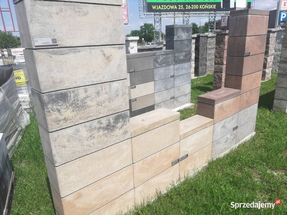 KostBet Bloczek ogrodzeniowy możliwość montażu Końskie