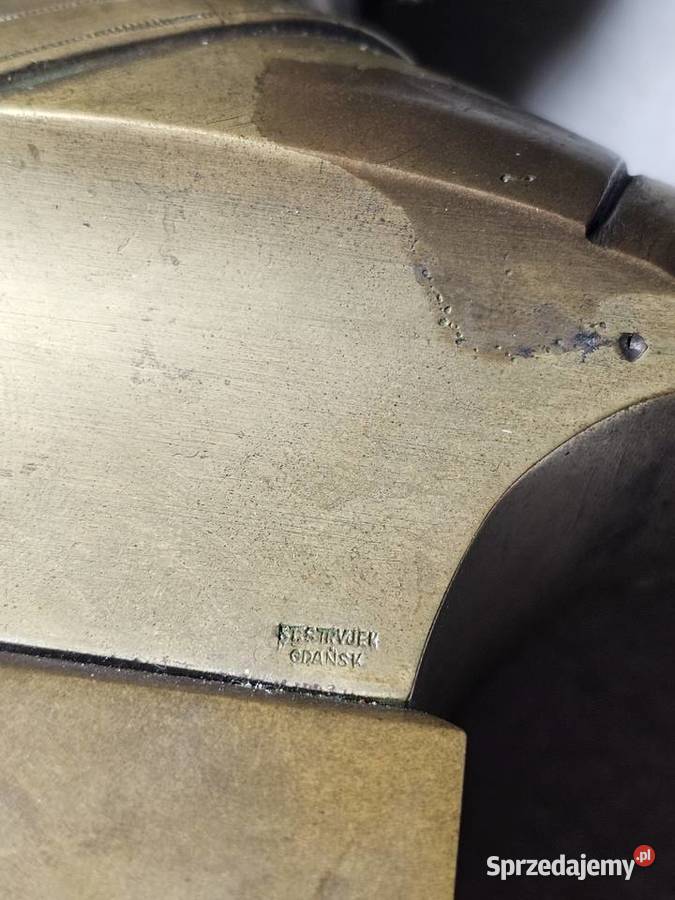 Popiersia z brązu Kościuszko i Piłsudski Gdańsk