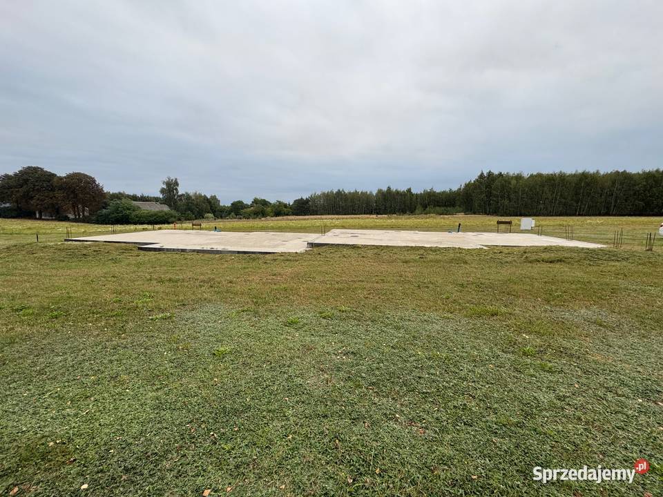 Działka budowlana z projektem i fundamentami łódzkie Kutno