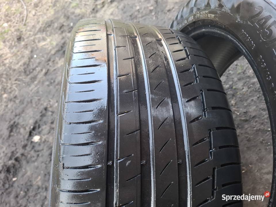 2 opony letnie 245x45x18 Continental kujawsko-pomorskie sprzedam