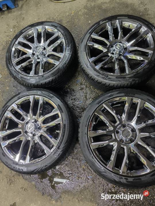 Koła felgi aluminiowe 20 5x120 et35 chromy opony Jastrzębie-Zdrój