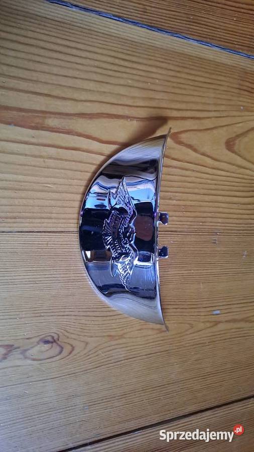 Daszek z orłem do lampy motocyklowej 5 34 cala wielkopolskie Konin