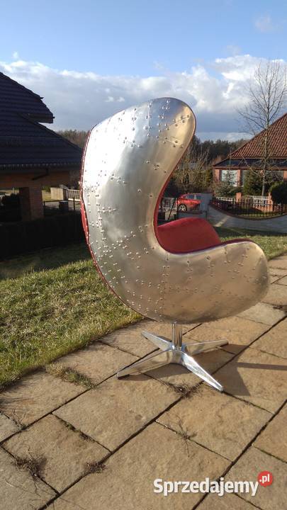 Aviator Tomcat Egg Armchair Vintage brown Warszawa