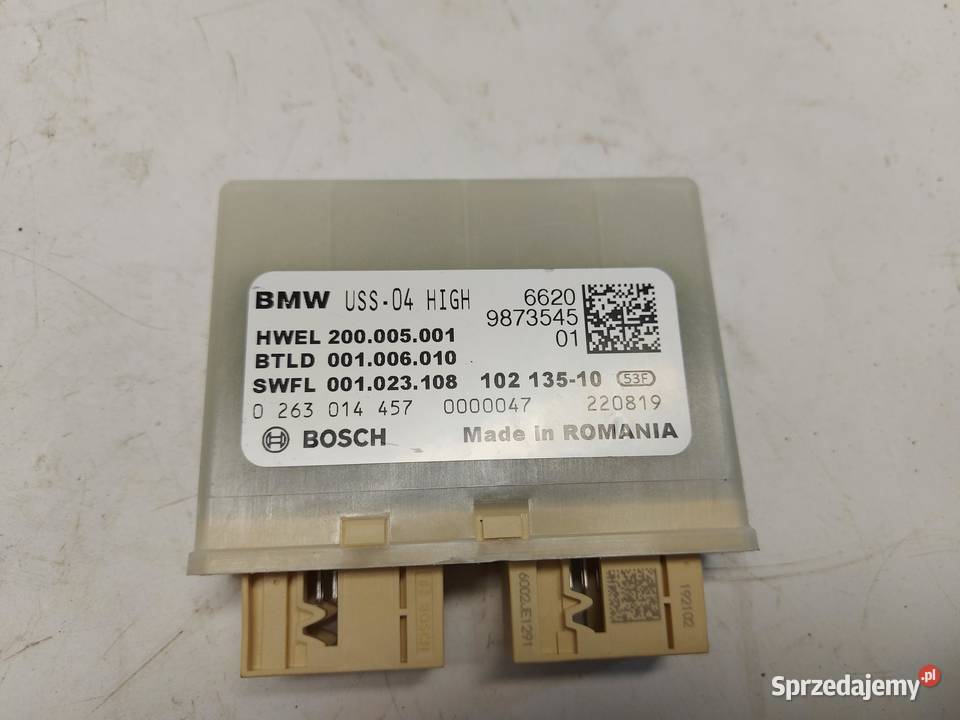 BMW G05 X5 30d 2019r MODUŁ STEROWNIK CZUJNIKÓW Komputery