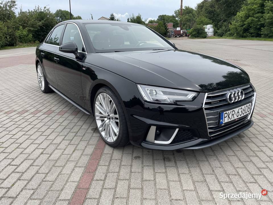 Audi A4 B9 QUATTRO 20 TFSI 252 nieuszkodzony Quattro Rozdrażew sprzedam
