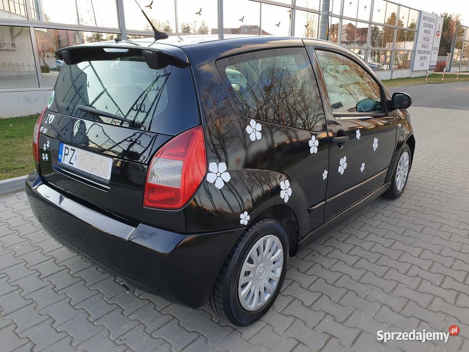 Citroen C2 11 Benzyna 2005r 3Drzwi Elektryka elektryczne szyby wielkopolskie Poznań sprzedam