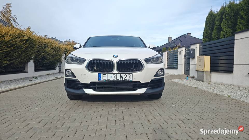 BMW X2 2018 20 benzyna 231 koni automat pierwszy Łódź