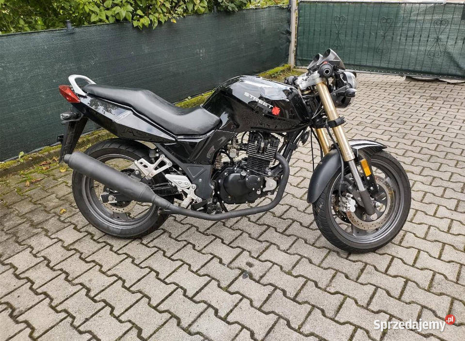Kreidler street 125 naked Kostrzyn nad Odrą