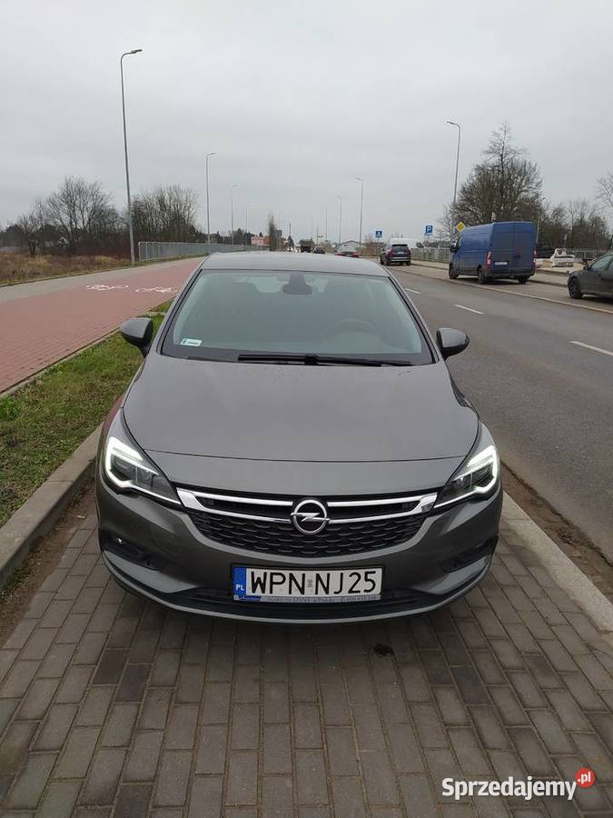 Opel Astra K 14 74 kW 100 benzyna rocznik 2016 z benzyna Płońsk