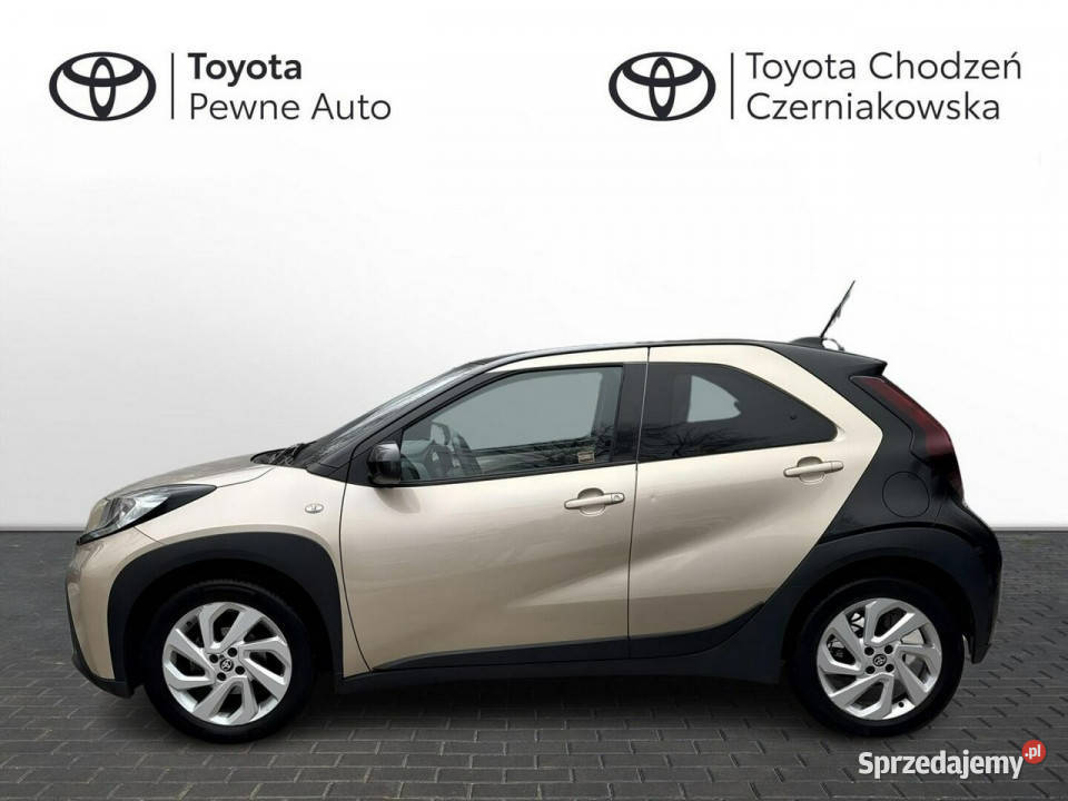 Toyota Aygo X 10 VVTi 72 STYLE salon Polska beżowy Warszawa