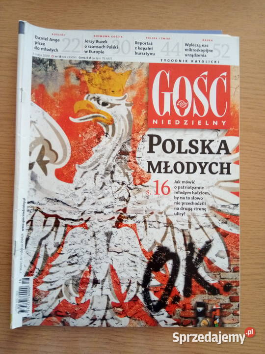 Tygodnik ,,Gość Niedzielny" maj 2009r.