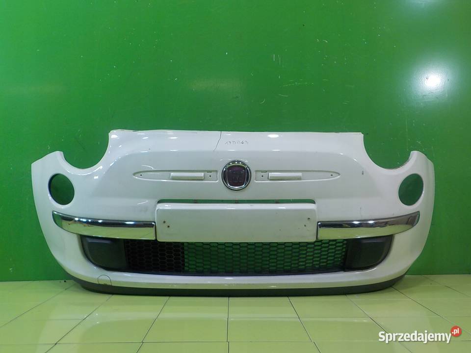 FIAT 500 09 B 12r 3D zderzak przod