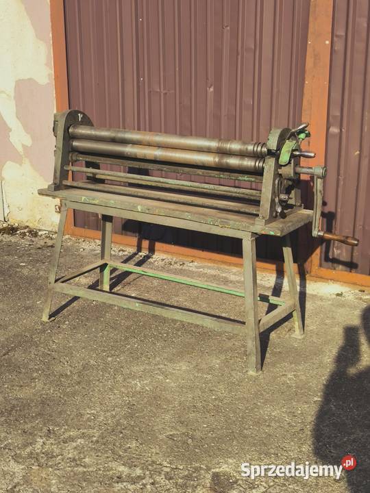 Walce do blachy ręczne Walcarka Zwijarka pomorskie