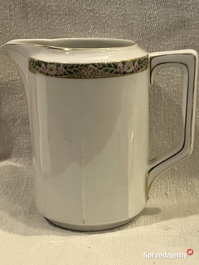 Porcelanowy dzbanek artdeco wykonany firmę