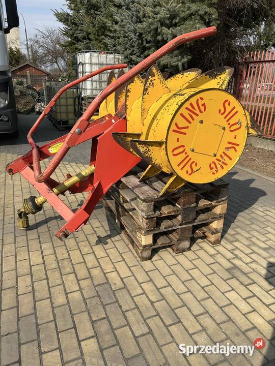 Równarka do pryzm rozbijak Silo King Ostrów Mazowiecka