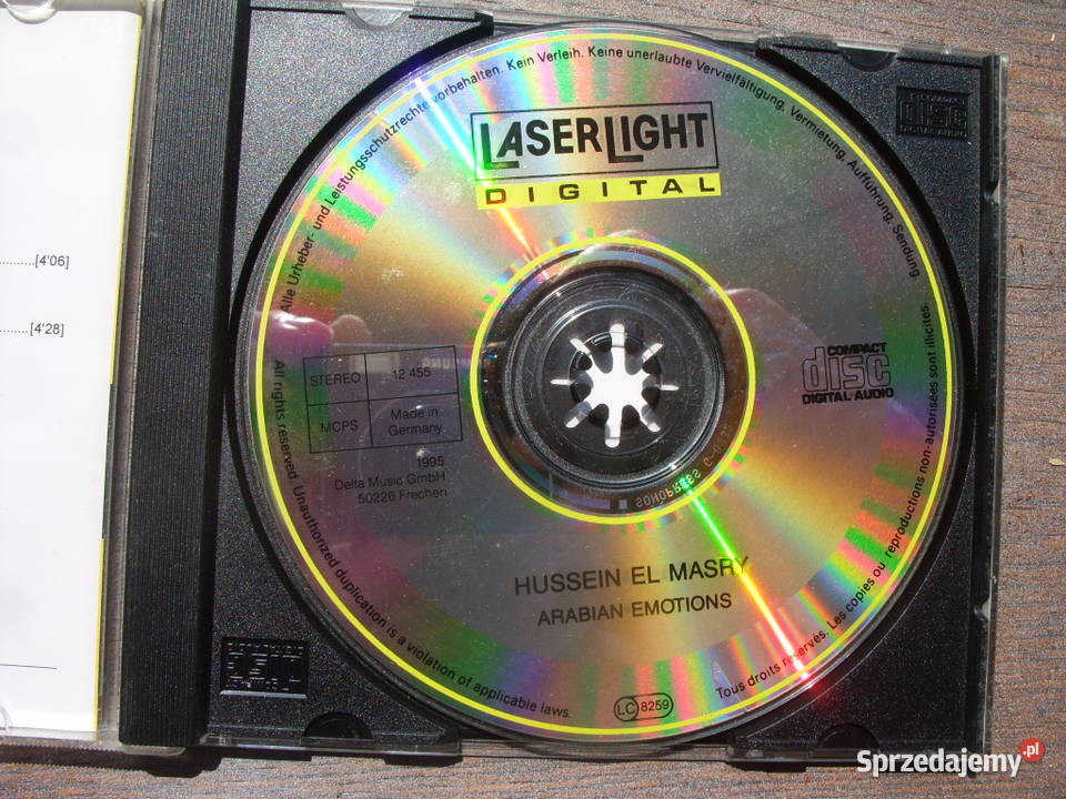 CD HUSSEINEL MASRYARABIAN EMOTIONS 1995 dolnośląskie Wołów