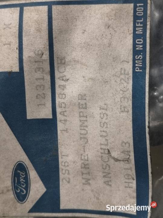 WIĄZKA OKABLOWANIE DRZWI FORD FIESTA VI 0817