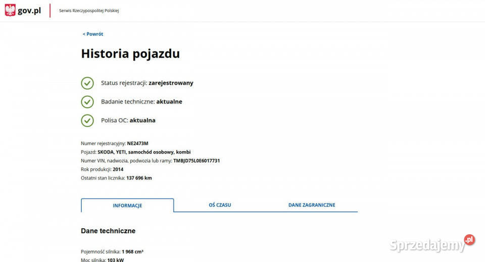 koda Yeti 20 Diesel Zarejestrowany Ubezpieczony system Start-Stop Elbląg